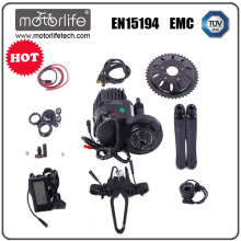 Motorlife el kit eléctrico barato de la bici de China / la mejor venta kit de conversión medio de la e-bici de bafang / 250W - motor 1000f bafang 8fun